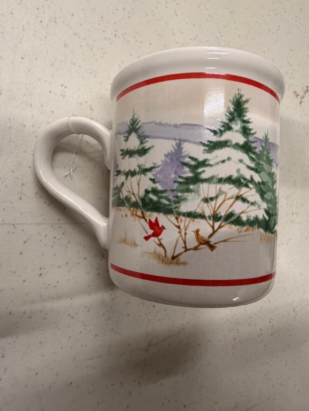 Designers Collection Stoneware Christmas Mug by American Greetings